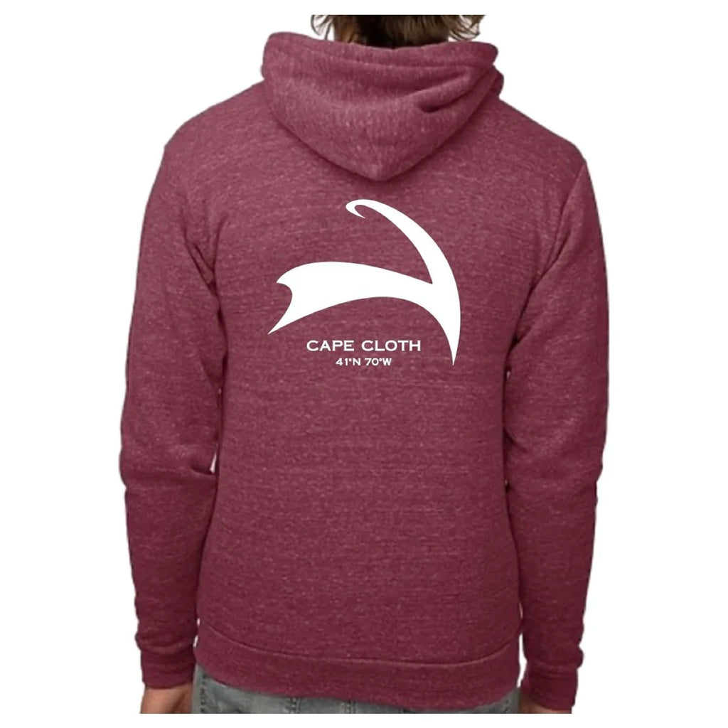 Original TriBlend Zip Hood - Garnet