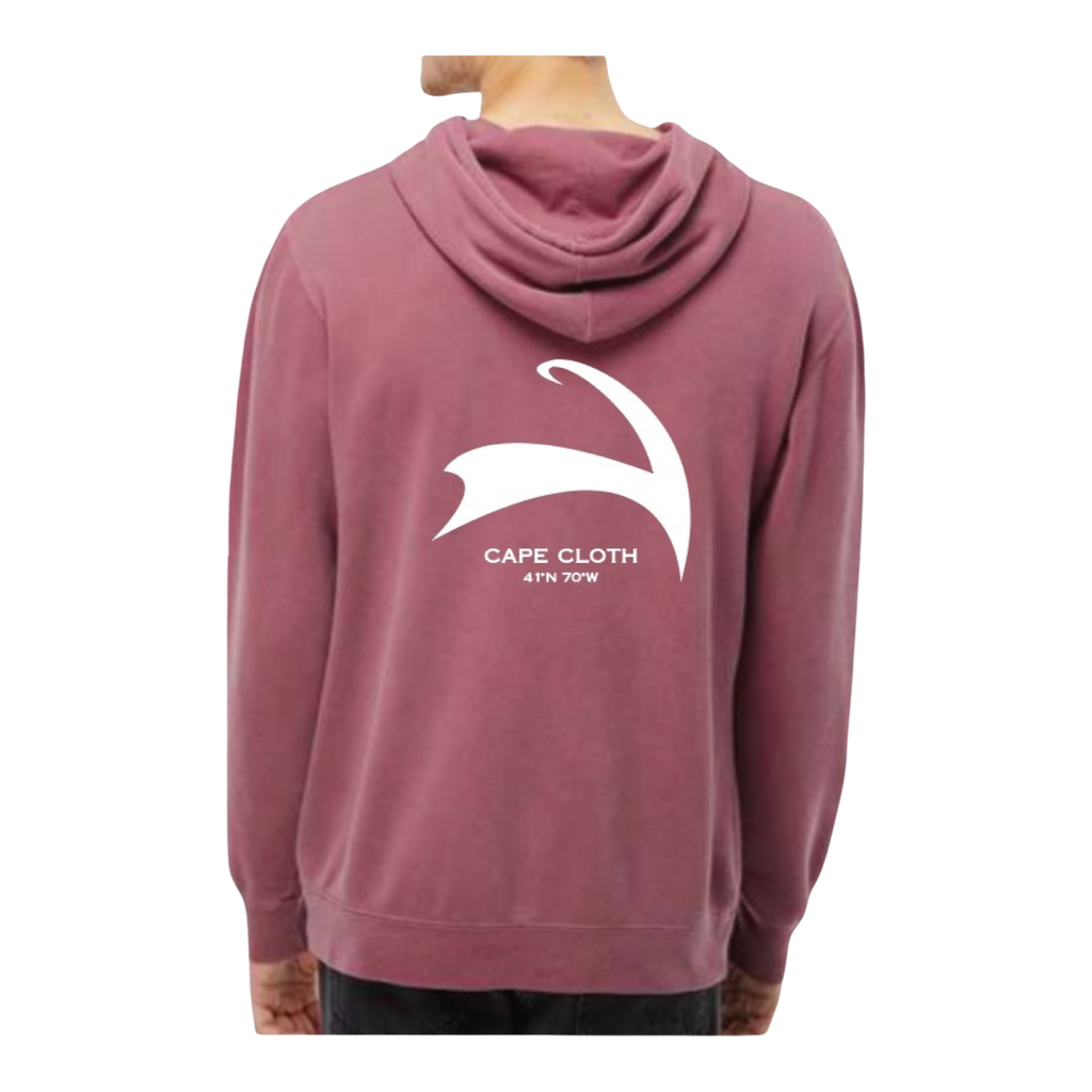 Cape Cloth Hood - Maroon
