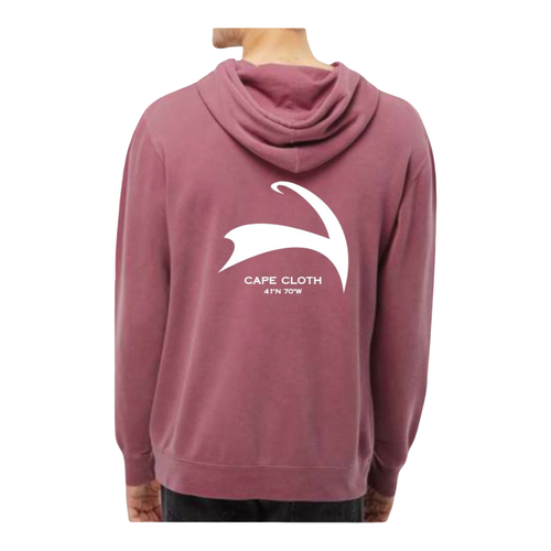 Cape Cloth Hood - Maroon