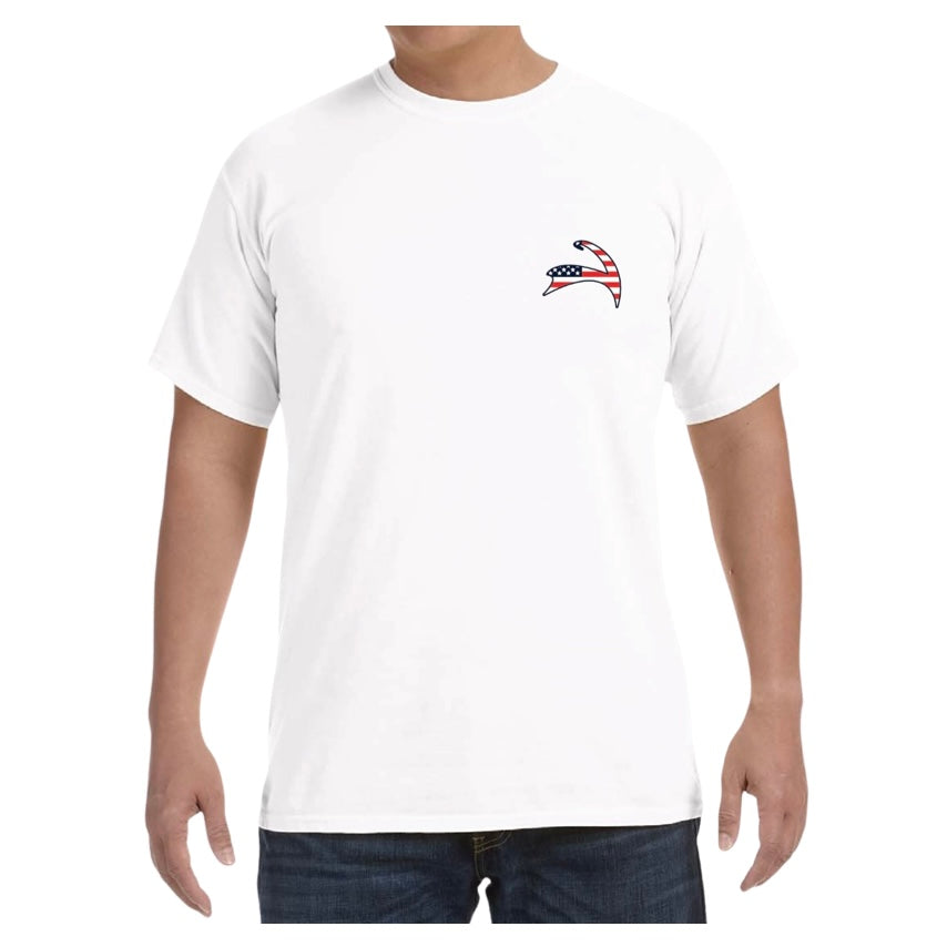 USA Cape Cloth Tee - White