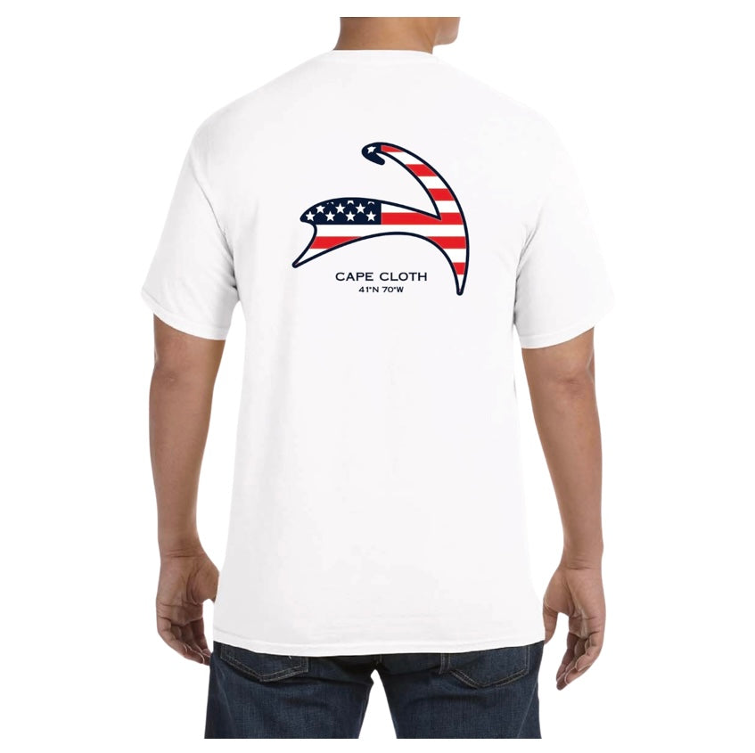 USA Cape Cloth Tee - White