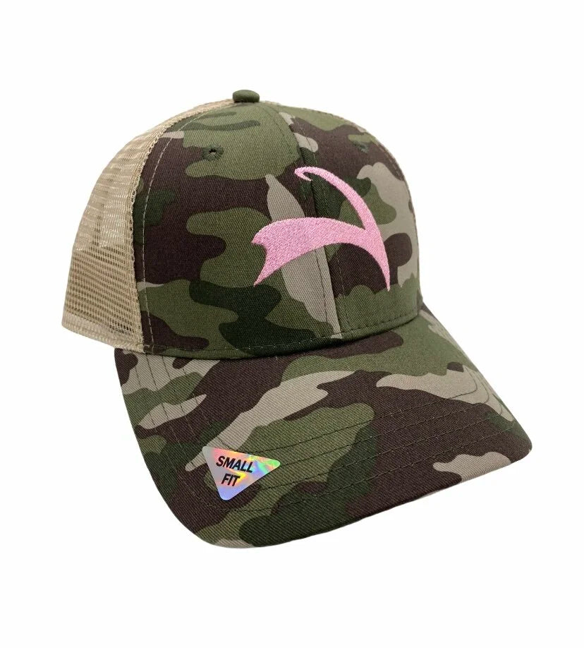 Youth Camo Trucker - Pink