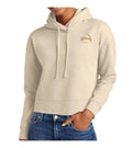 Women's Crop Hood - Sand
