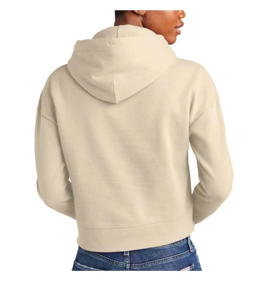 Women's Crop Hood - Sand