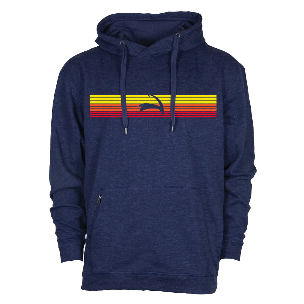 Sunset Stash Hoodie - Textured Navy
