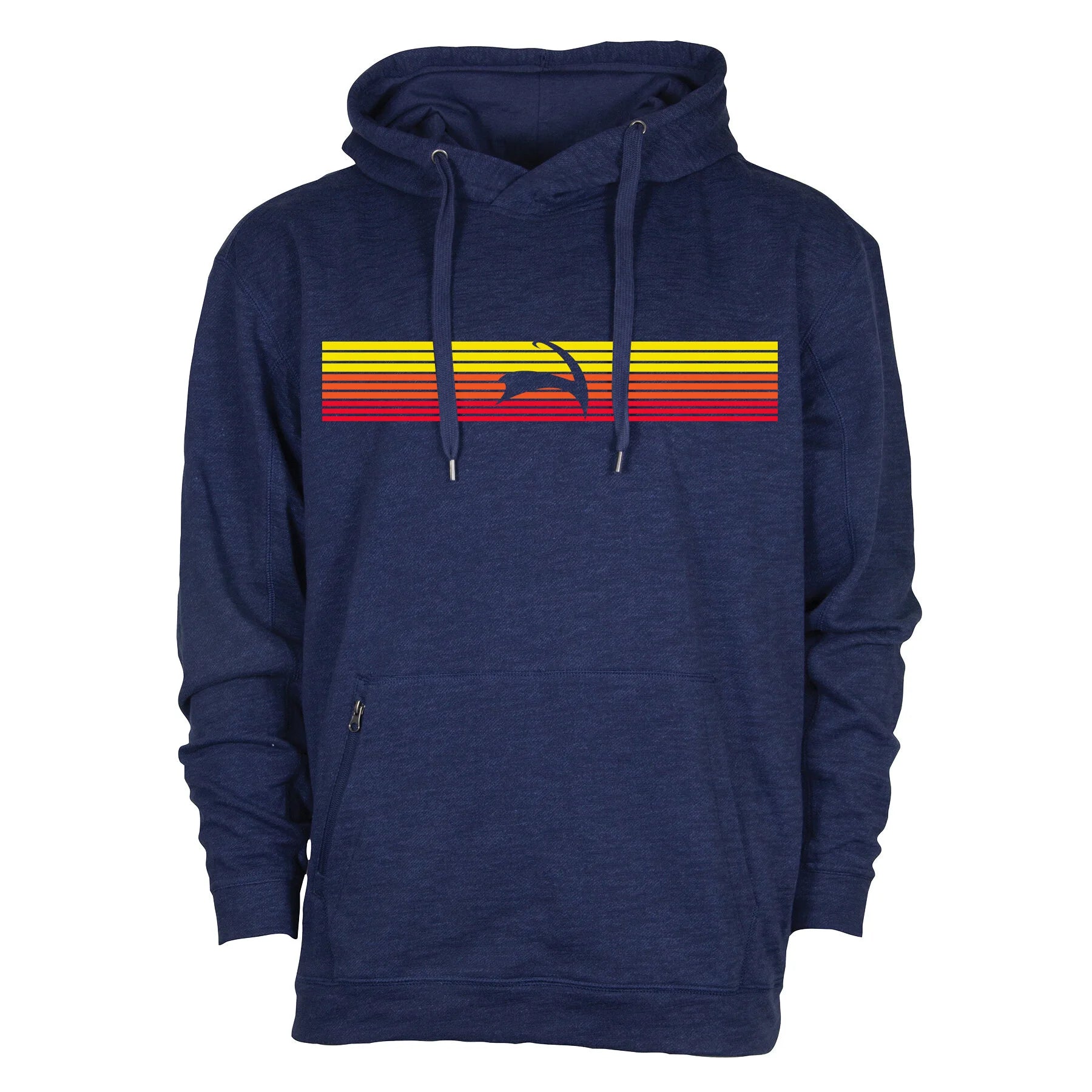 Sunset Stash Hoodie - Textured Navy
